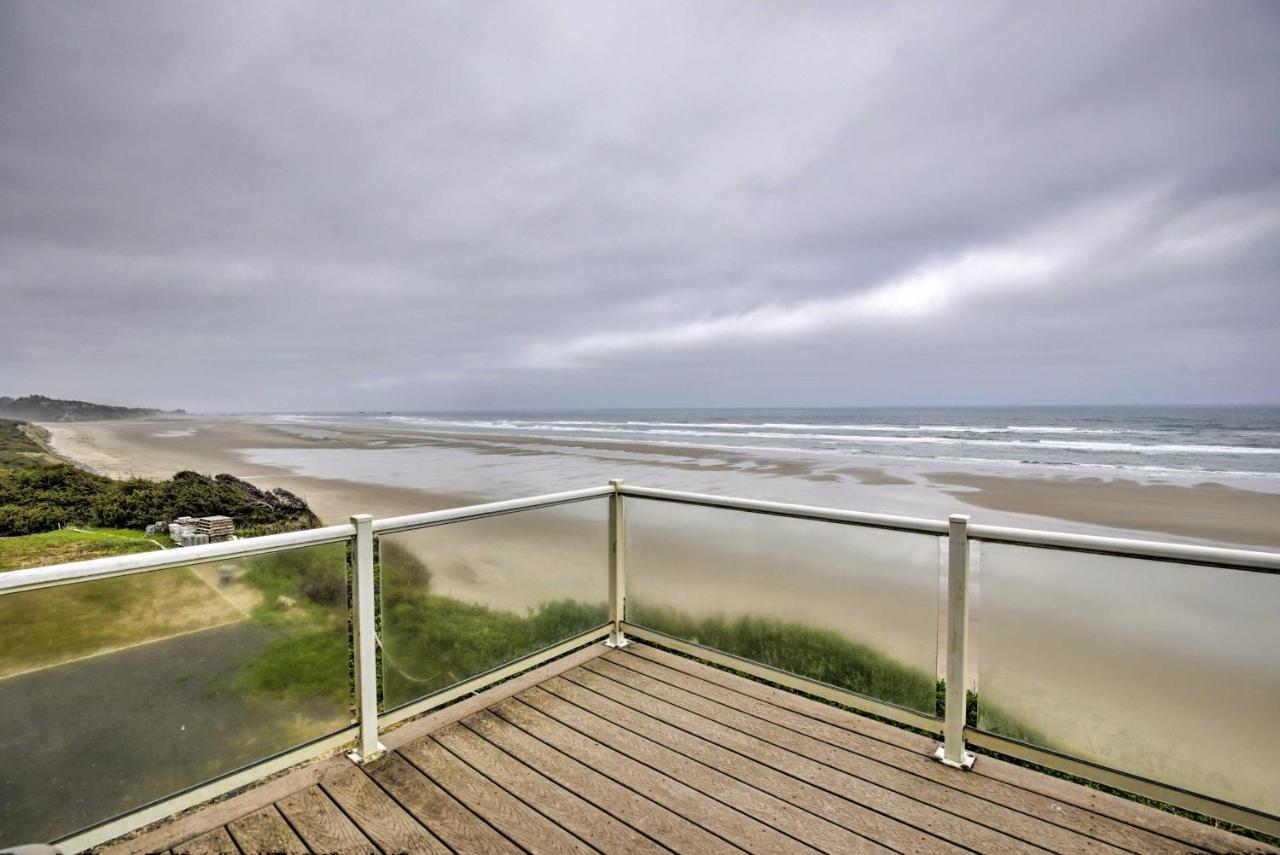 Oceanfront South Beach Home With Hot Tub And Sauna Newport Buitenkant foto