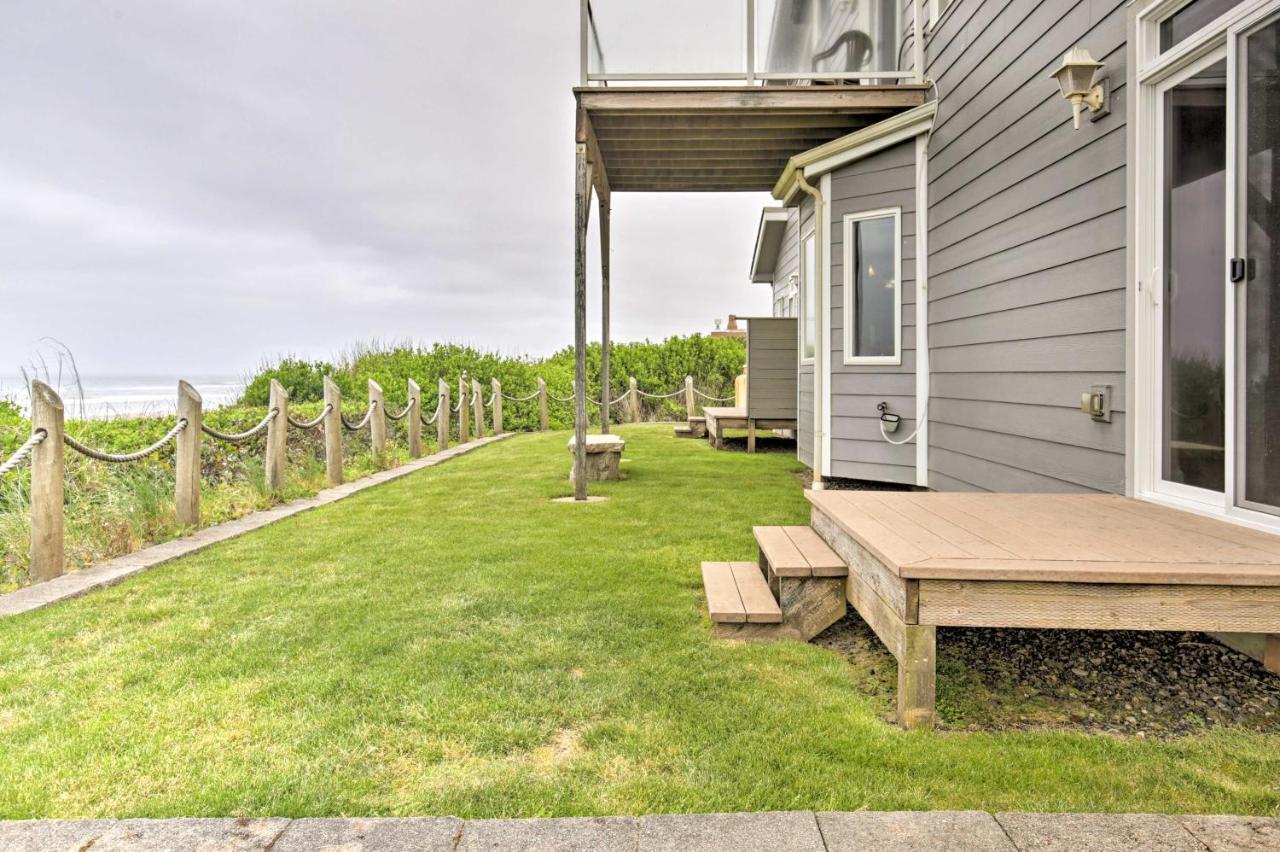 Oceanfront South Beach Home With Hot Tub And Sauna Newport Buitenkant foto